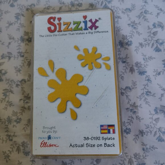 Sizzix 38-0192 Splates Die - Picture 1 of 2